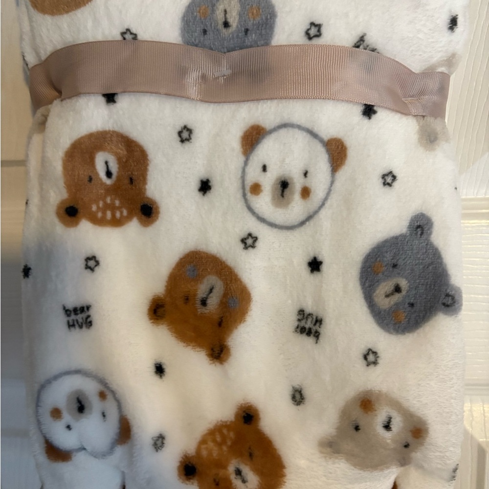 Duck Duck Goose Bear Hugs Baby Blanket - Picture 3 of 5